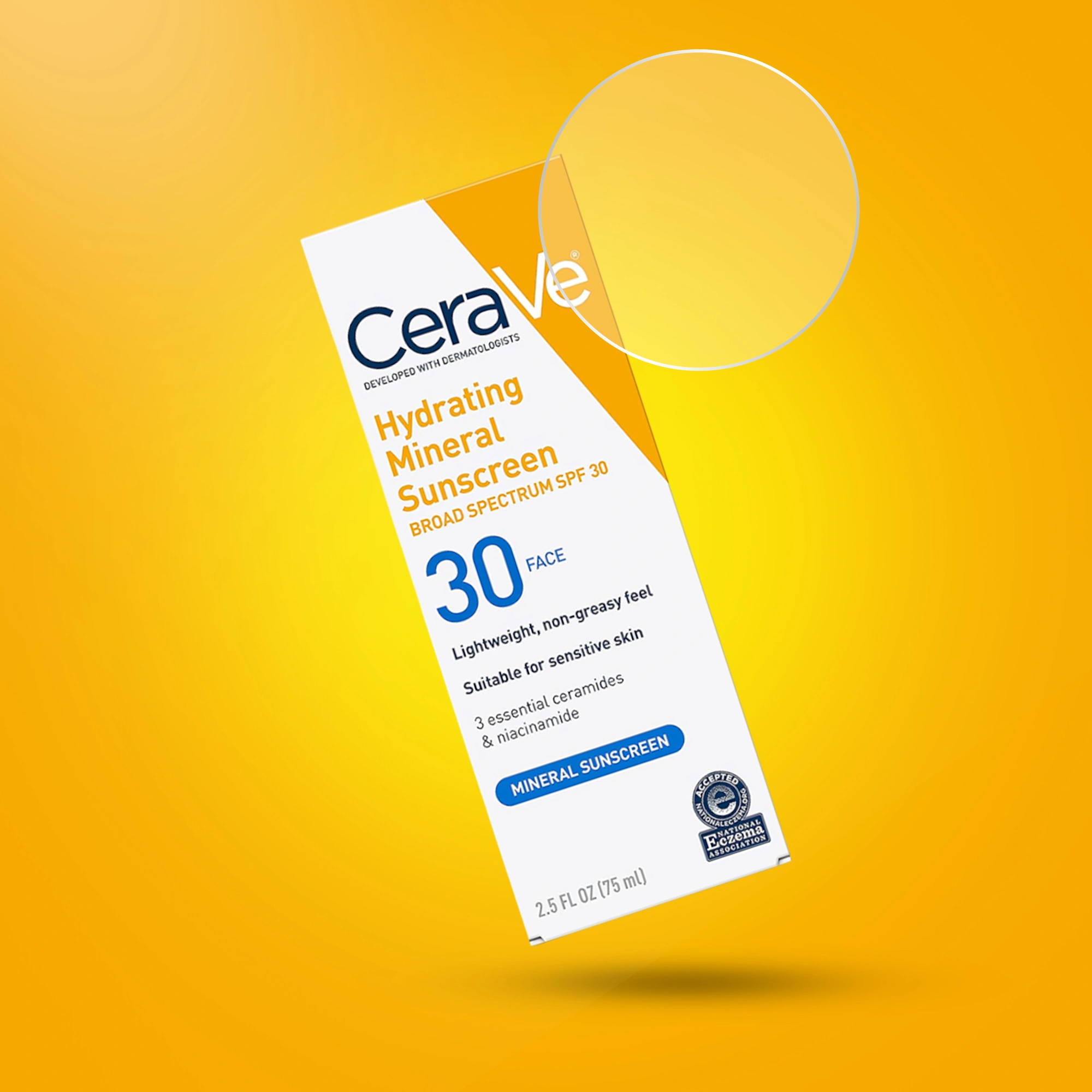 CeraVe Hydrating Mineral Sun Screen 75ml