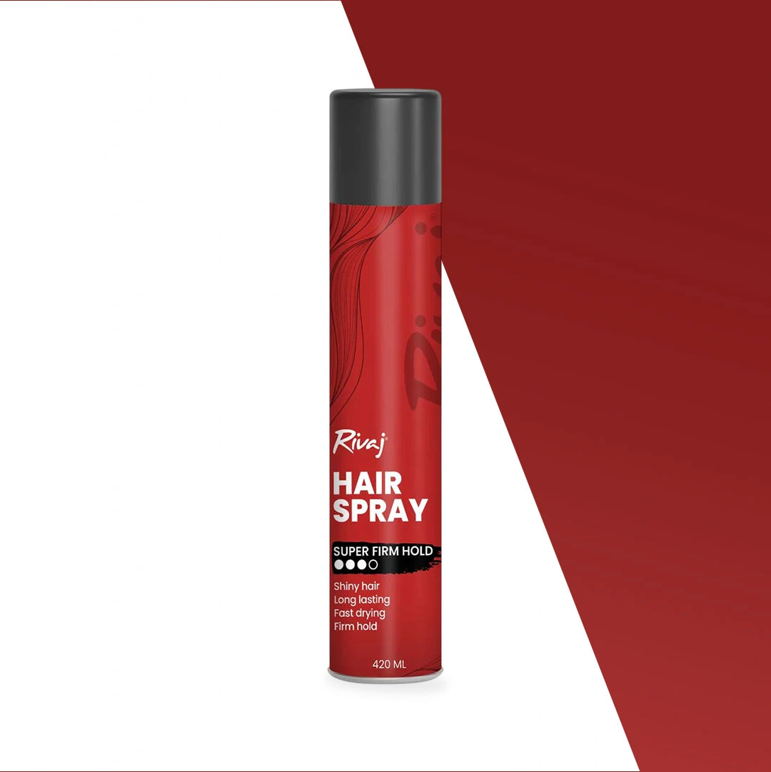 Strong Hold Hair Spray – All-Day Style Control