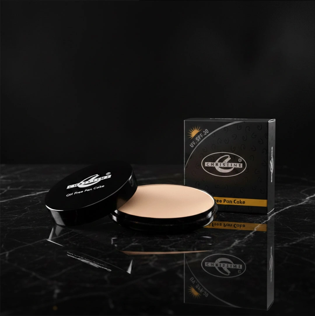 Christine Oil-Free Pan Cake Foundation with UV SPF-30 Protection