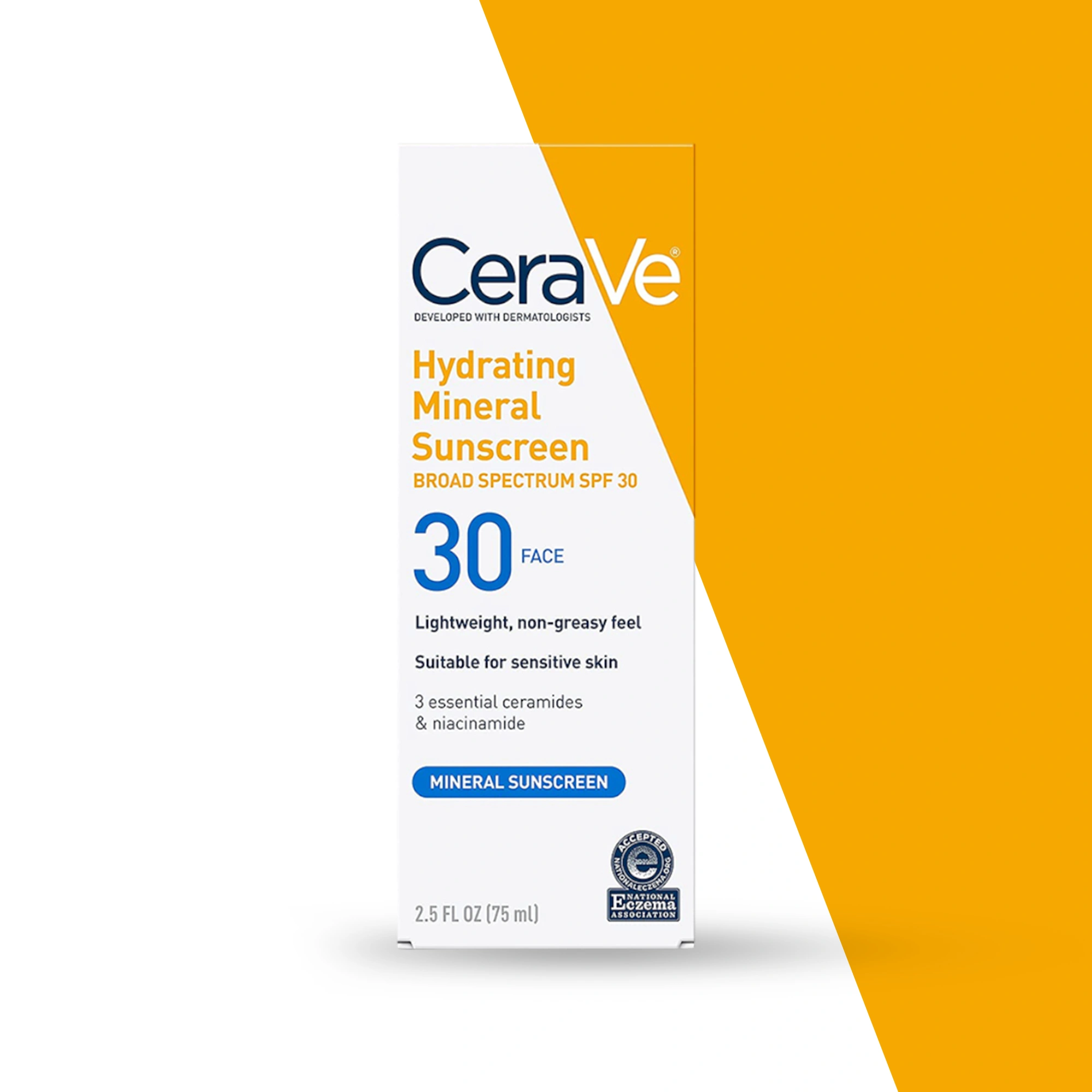 CeraVe Hydrating Mineral Sun Screen 75ml