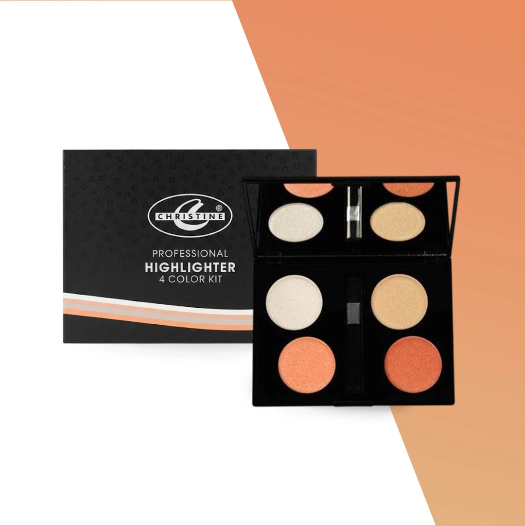 Christine Professional Highlighter 4 Color Kit