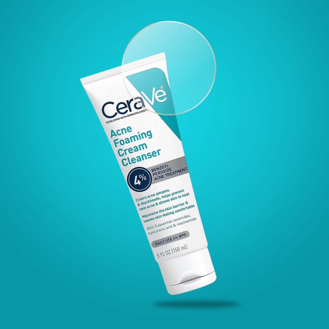 CeraVe Acne Foaming Cream Cleanser