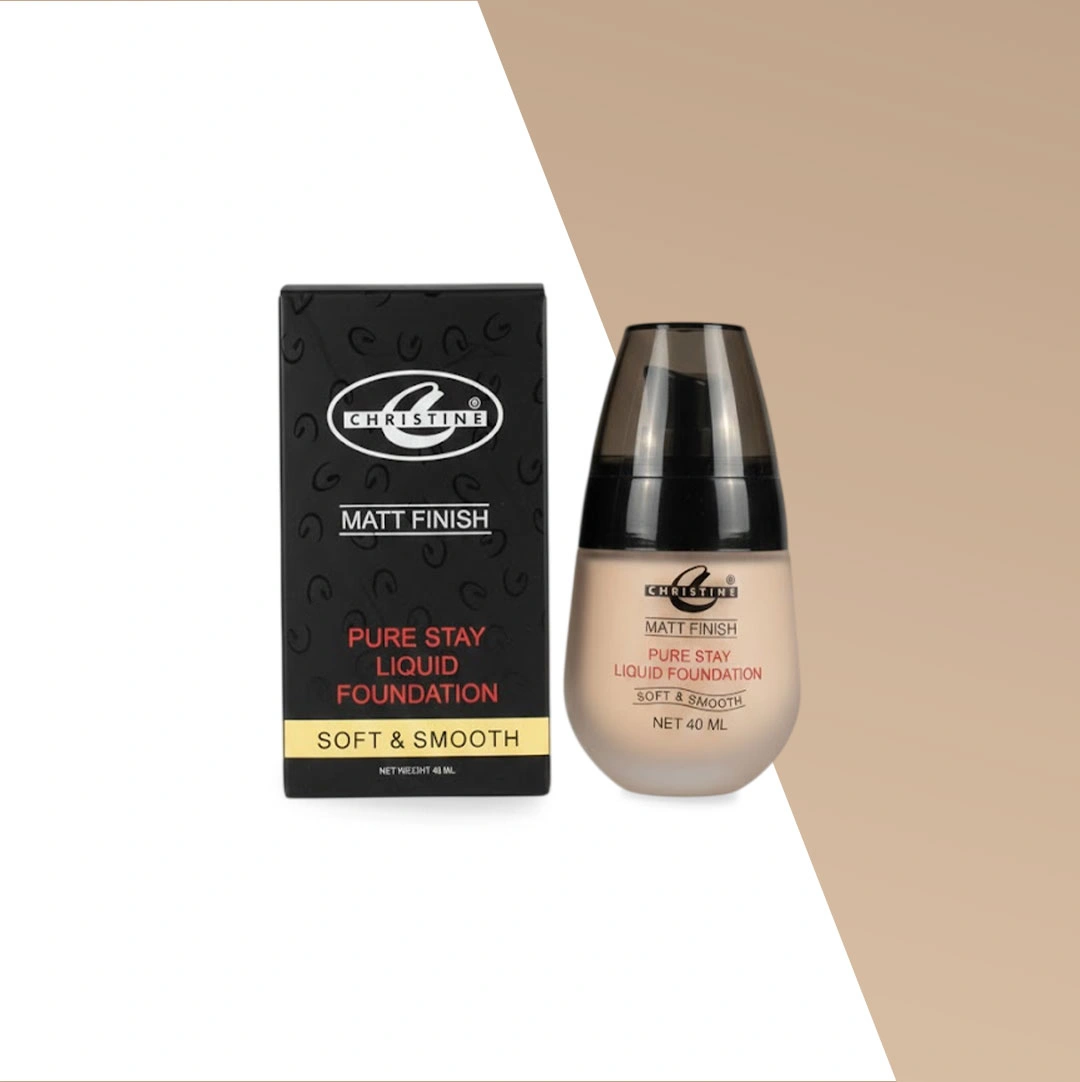 Christine Matt Finish Pure Stay Liquid Foundation 40ml