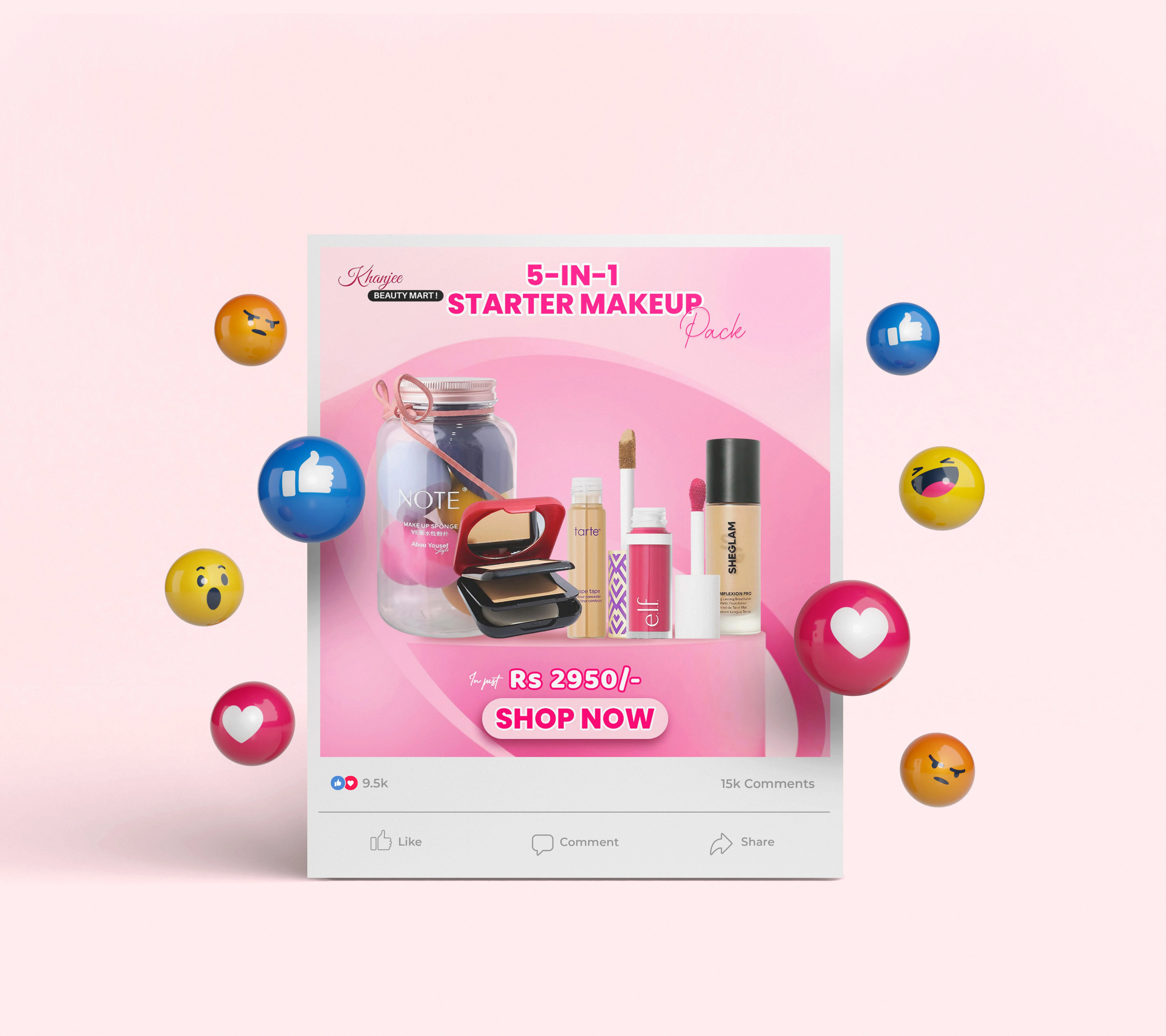 5-IN-1 STARER MAKEUP PACK