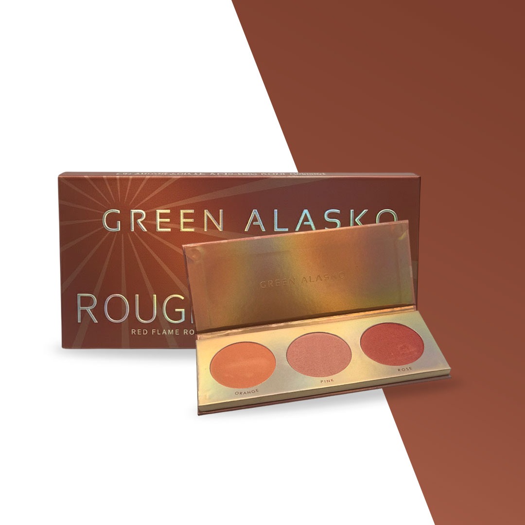 Alasko 3 color Blush Pallete