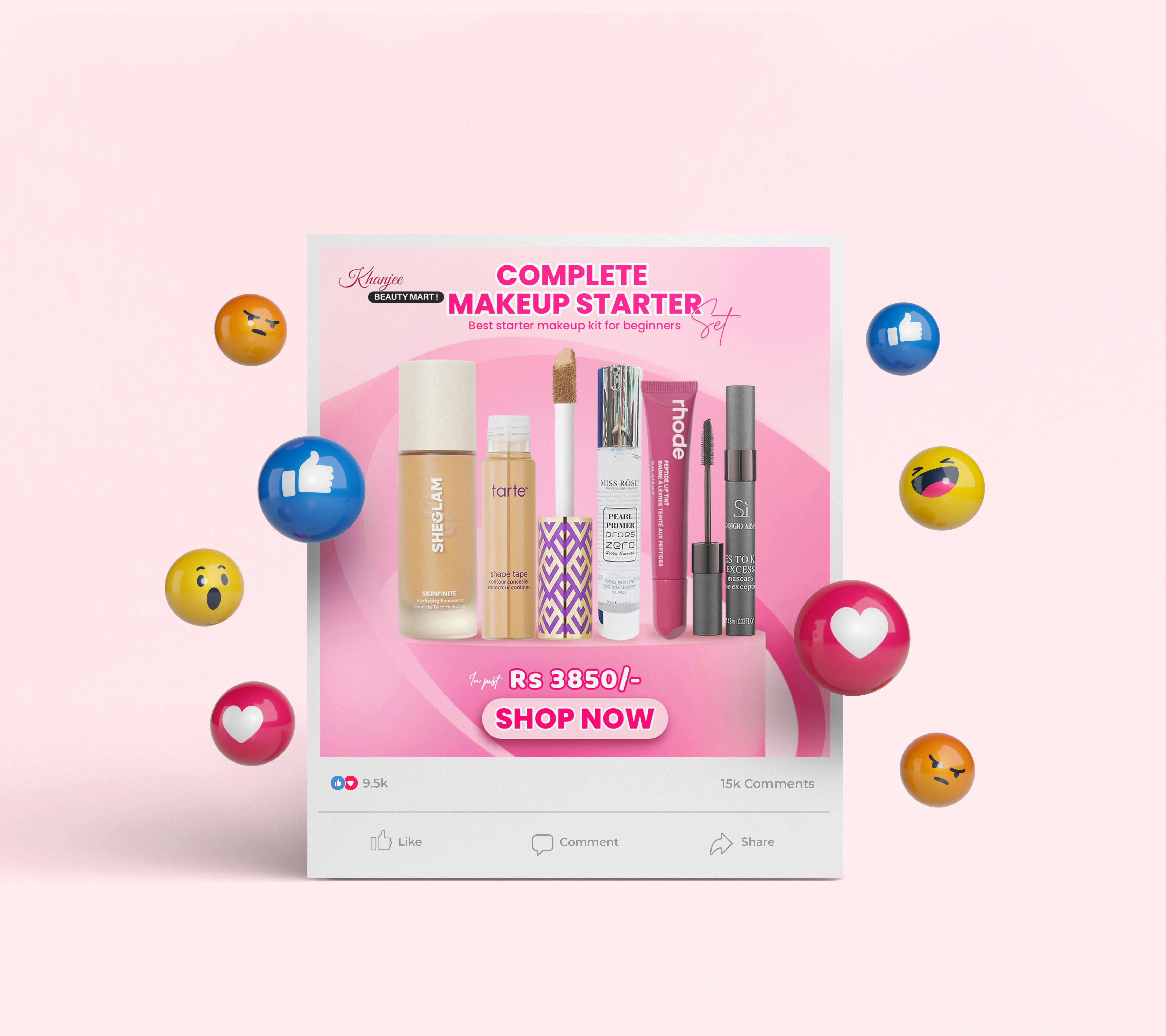 COMPLETE MAKEUP STARTER 𝓈𝑒𝓉